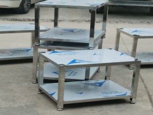 双层不锈钢工作台